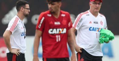 Flamengo provável time contra o Corinthians