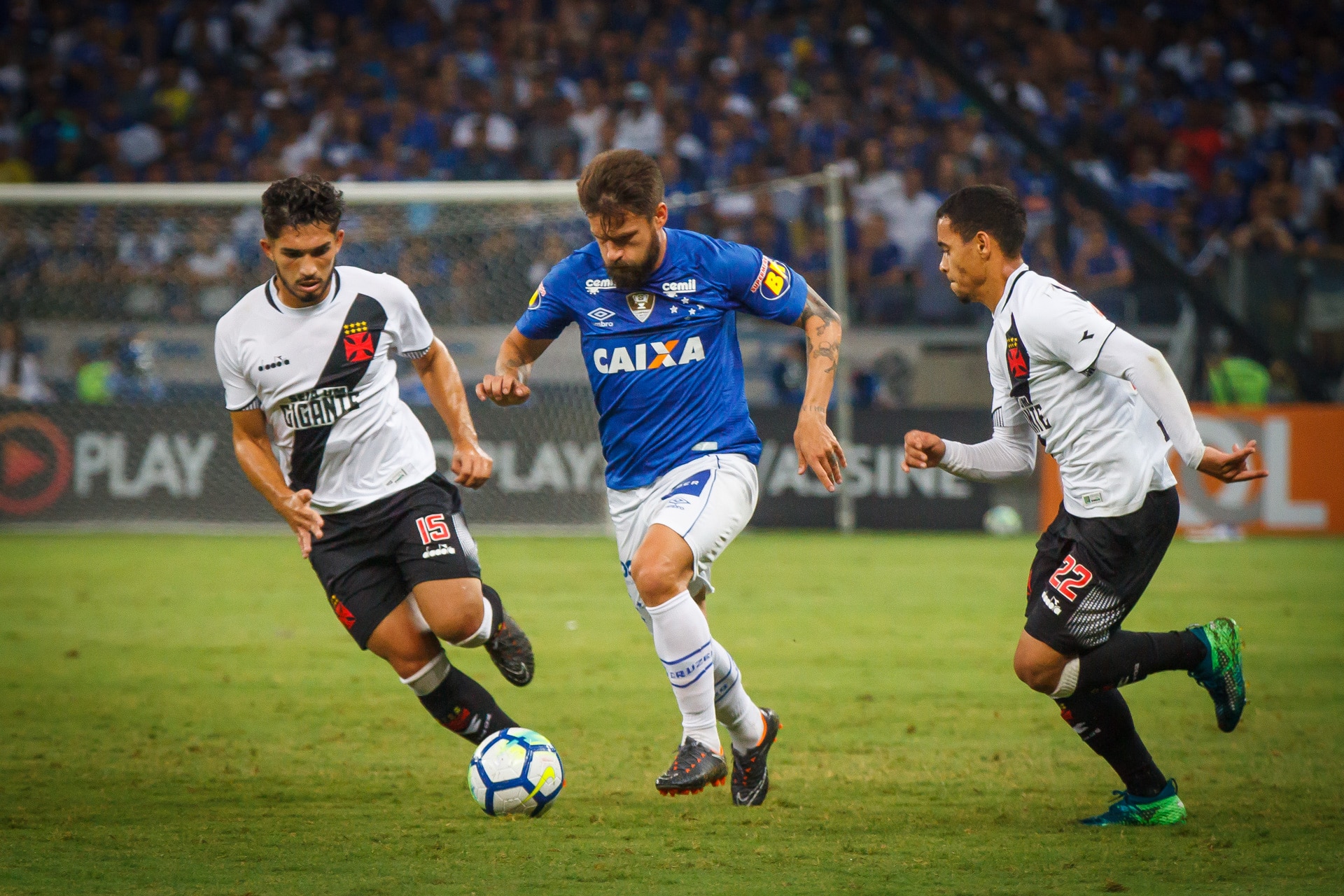 Vasco x Cruzeiro: times prováveis