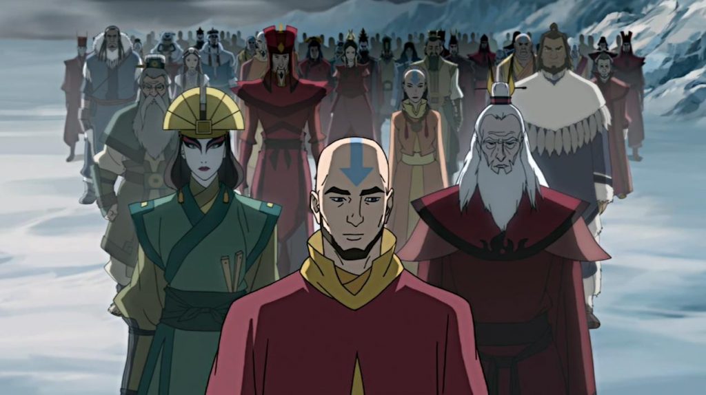 family tree of avatar aang and legend of korra